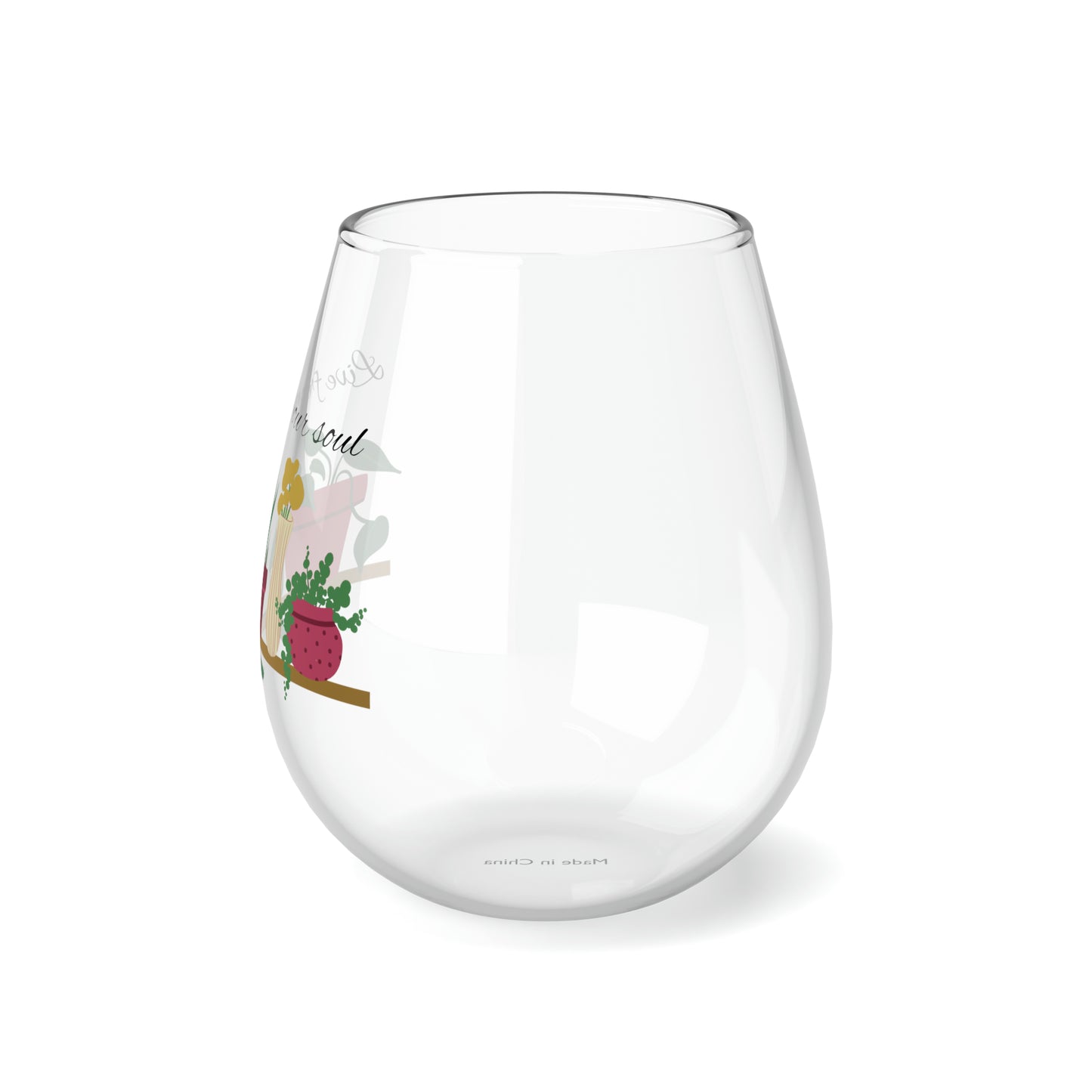 Stemless Wine Glass, 11.75oz