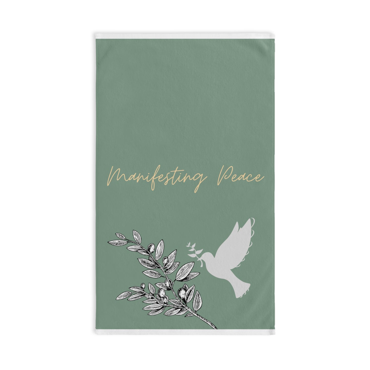 Manifesting Peace Hand Towel, gifts, gifts for her, manifesting, peace