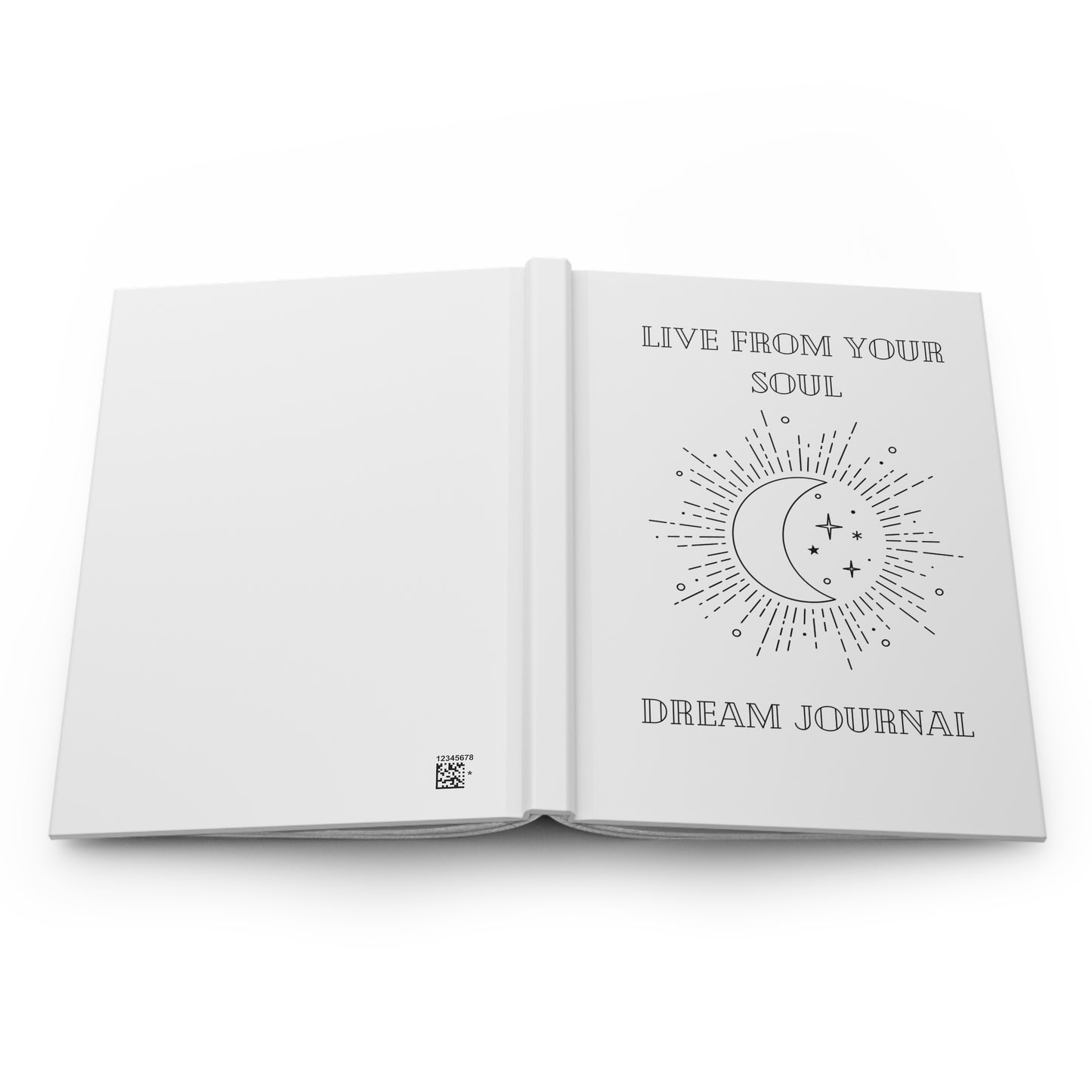 Live From Your Soul Dream Journal - Hardcover Journal Matte