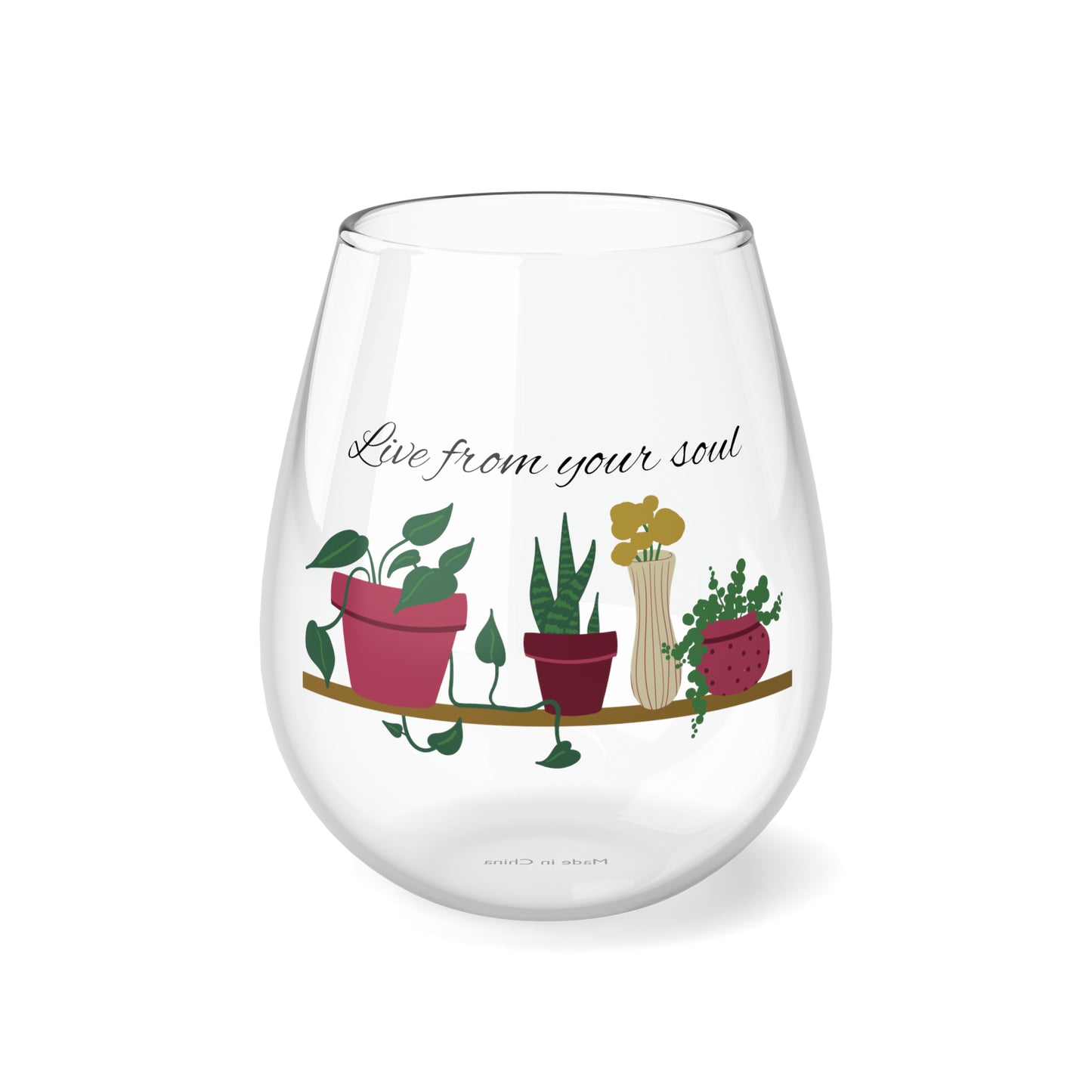 Stemless Wine Glass, 11.75oz