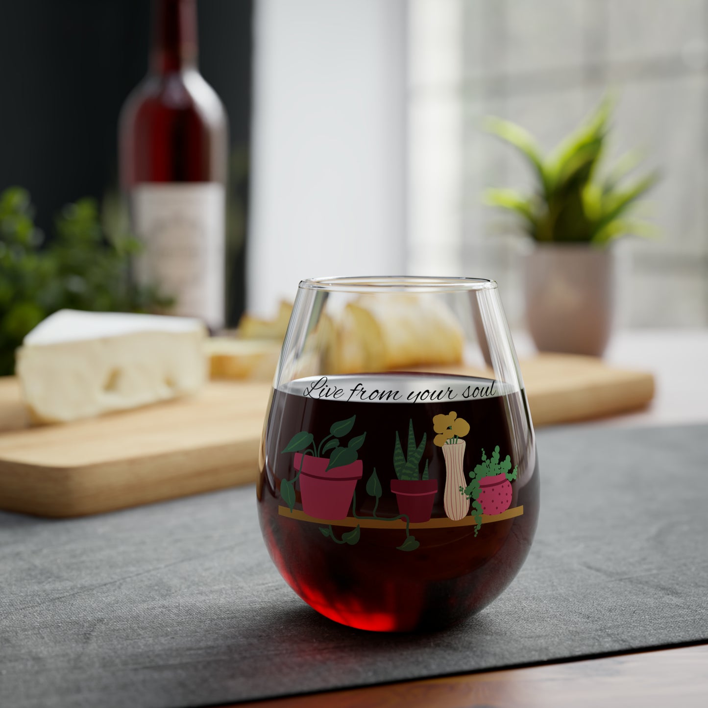 Stemless Wine Glass, 11.75oz