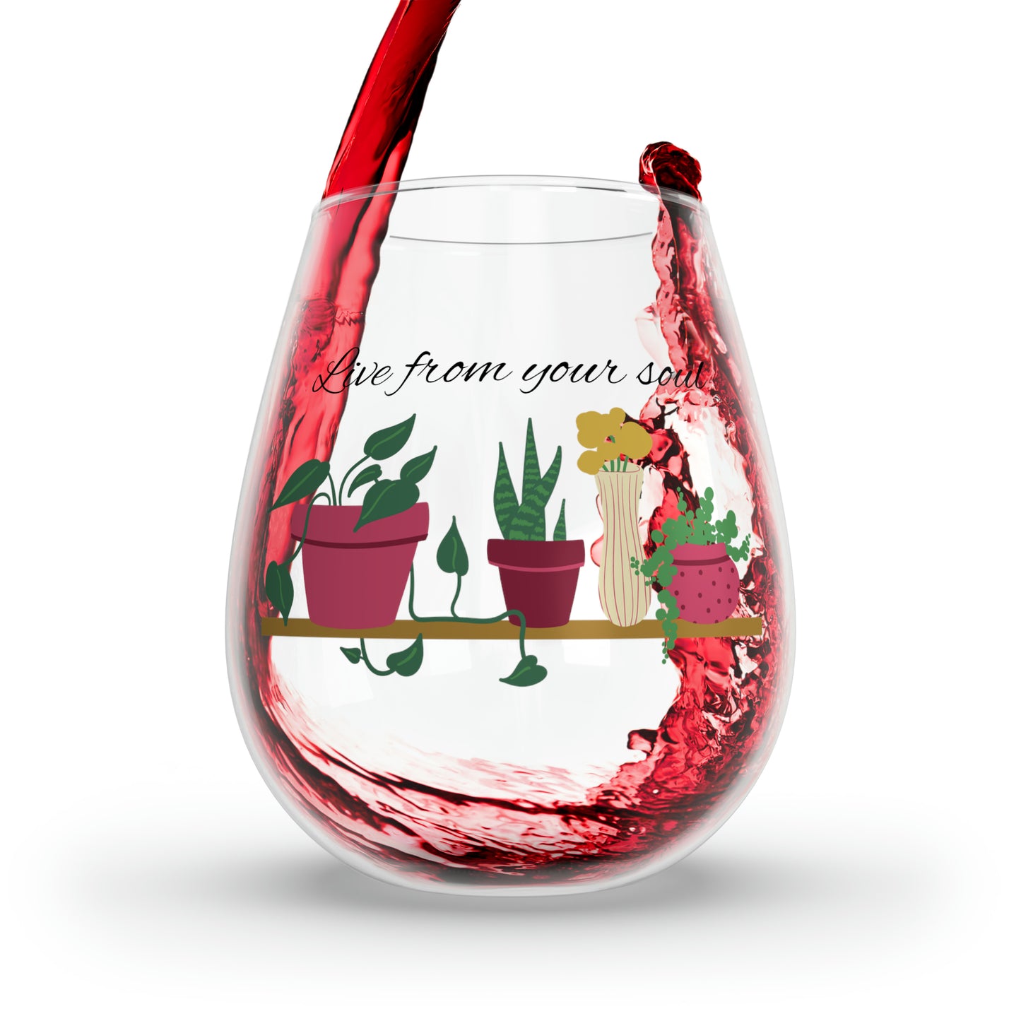 Stemless Wine Glass, 11.75oz